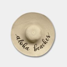 poletni slamnat klobuk