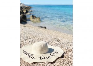 poletni klobuk napis